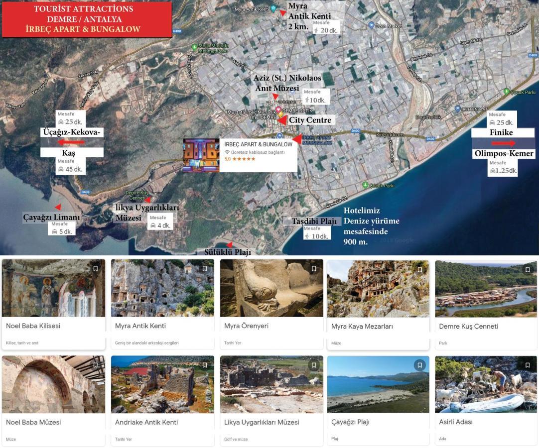 Irbec Apart & Bungalow Demre Εξωτερικό φωτογραφία